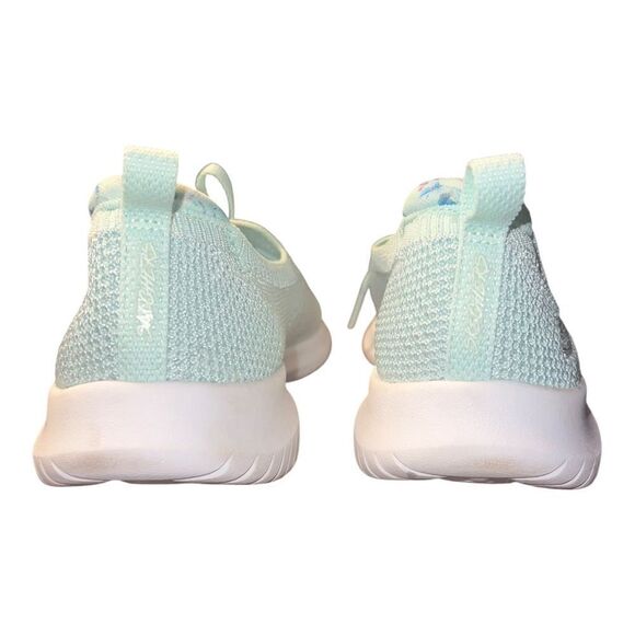 Skechers Women's Ultra Flex Washable Slip Ons Flourishing View Mint Green 5M EUC - Picture 4 of 10